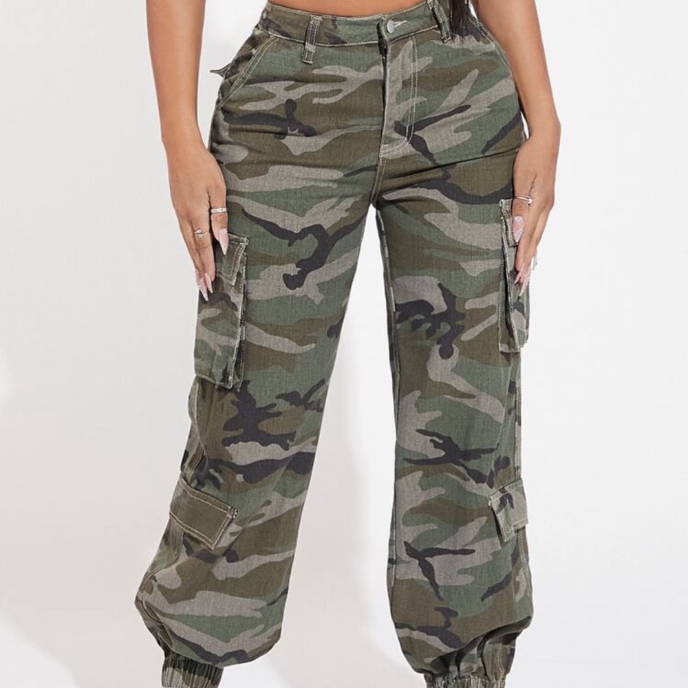 Camo Cargo Pants